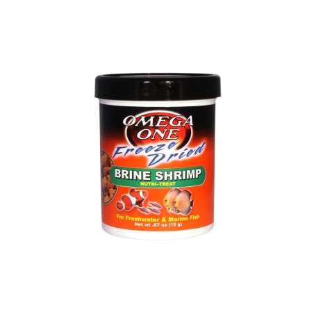 Omega One Freeze Dried Brine Shrimp - 36g (1.28oz.)