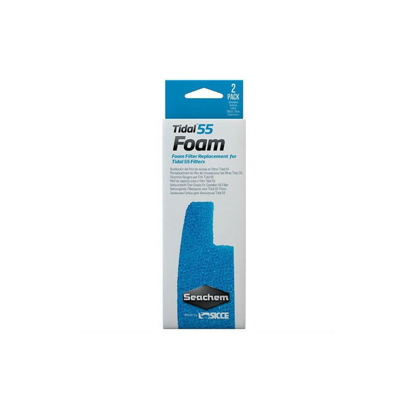 Seachem Tidal 55 foam - 2pk