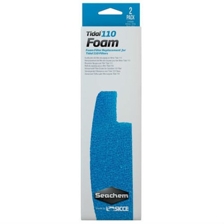 Seachem Tidal 110 foam - 2pk
