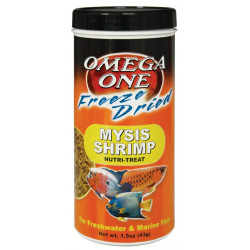  Omega One Freeze Dried Mysis Shrimp 43g (1.5oz.)  