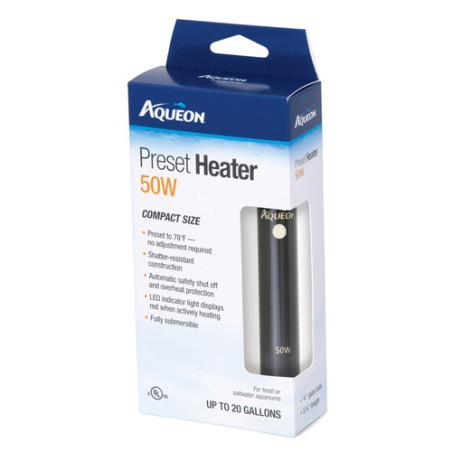 Aqueon Preset Heater - 50 watt