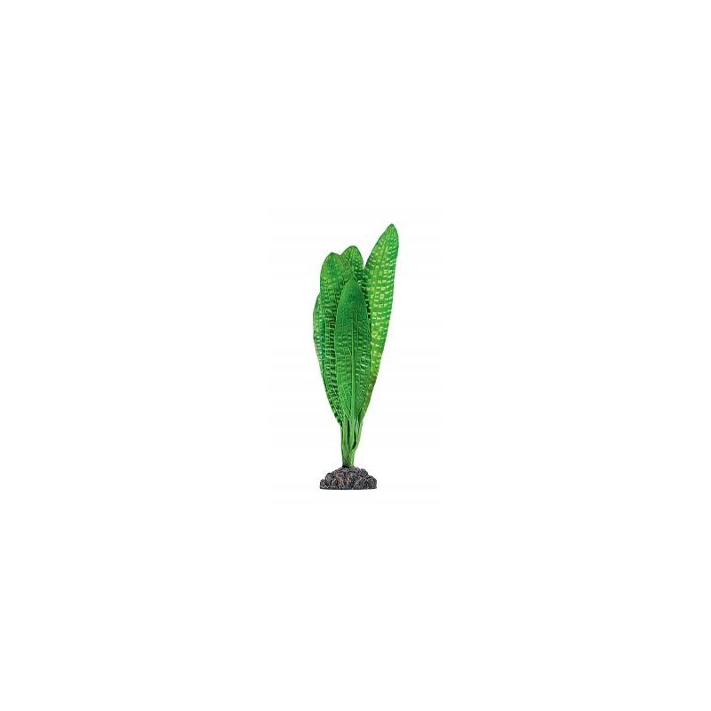 Aquatop Silicone Green Amazon Sword Plant  7.5 inch