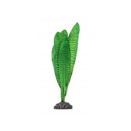 Aquatop Silicone Green Amazon Sword Plant  7.5 inch