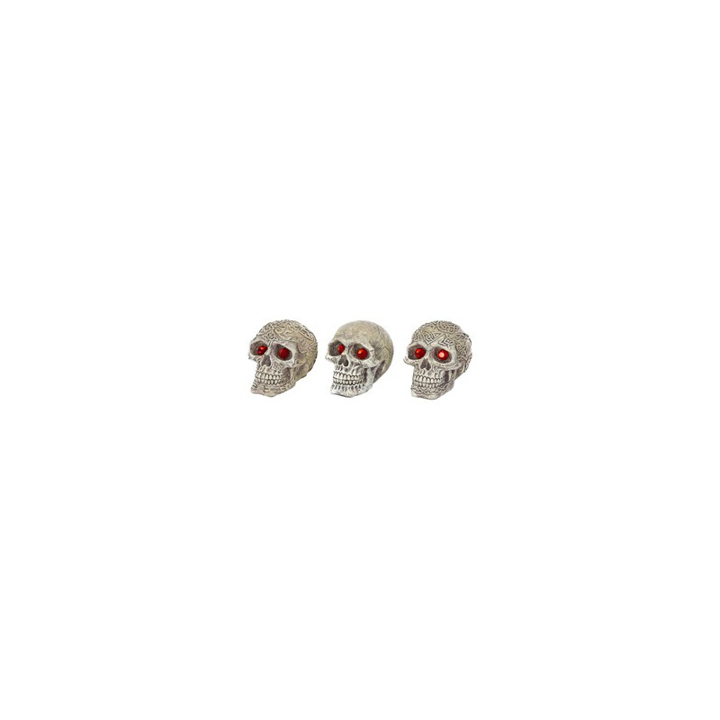 Penn Plax Deco Replica Skull Gazer 3 inch