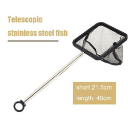 Puise pour Crevette Telescopique Stainless Steel