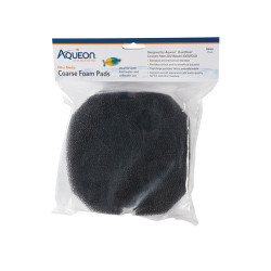 Aqueon QuietFlow Canister 200 Coarse Foam Pad Black Small 2pk 