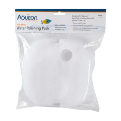 Aqueon QuietFlow Canister 200 Polishing Pads White Large 2pk 
