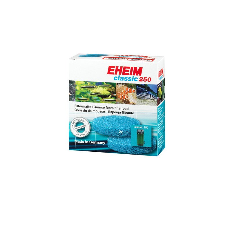 Eheim Classic 250 (2213) Coarse Blue Pads - 2 Pack