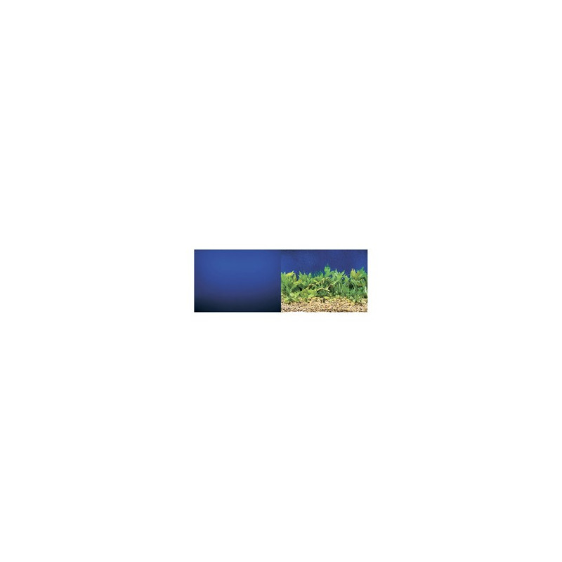 Réversible Background 12'' – Penn Plax Background Amazwater Blue -vendu au pied