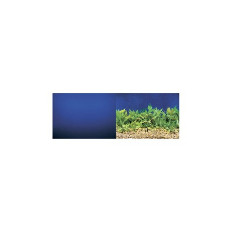 Réversible Background 12'' – Penn Plax Background Amazwater Blue -vendu au pied