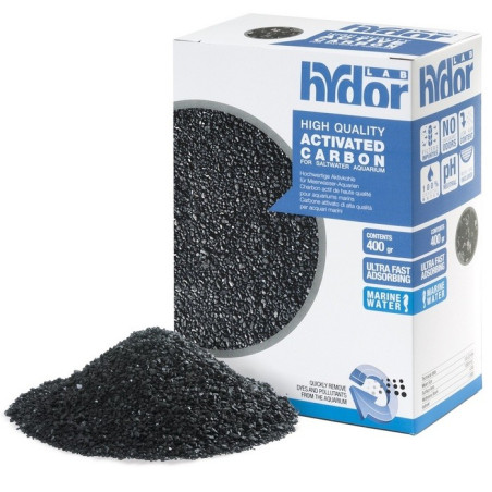 Hydor Activated Charbon Saltwater - 400g bag
