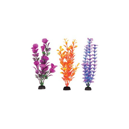 Penn Plax Aquaplant Colourful 6 piece Bag 