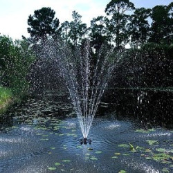 OASE Floating Fountain with Lights 1/2 hp