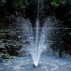 OASE Floating Fountain with Lights 1/2 hp