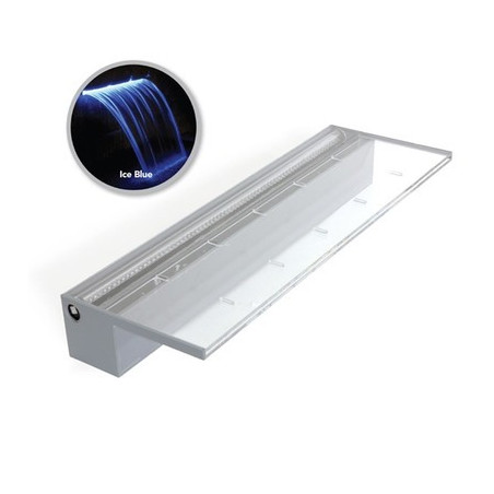 Atlantic 36" Acrylic Colour Falls With White LED Light Strip- Blue