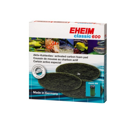 Eheim Classic 600 (2217) coussin de charbon  (3)