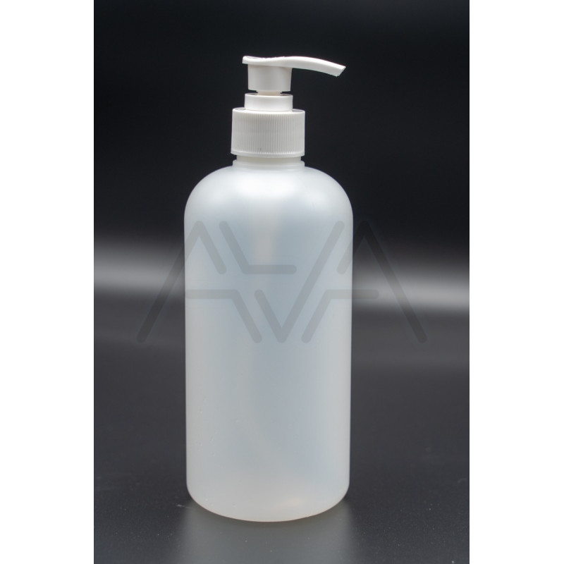 Boston Round with pump -500ml