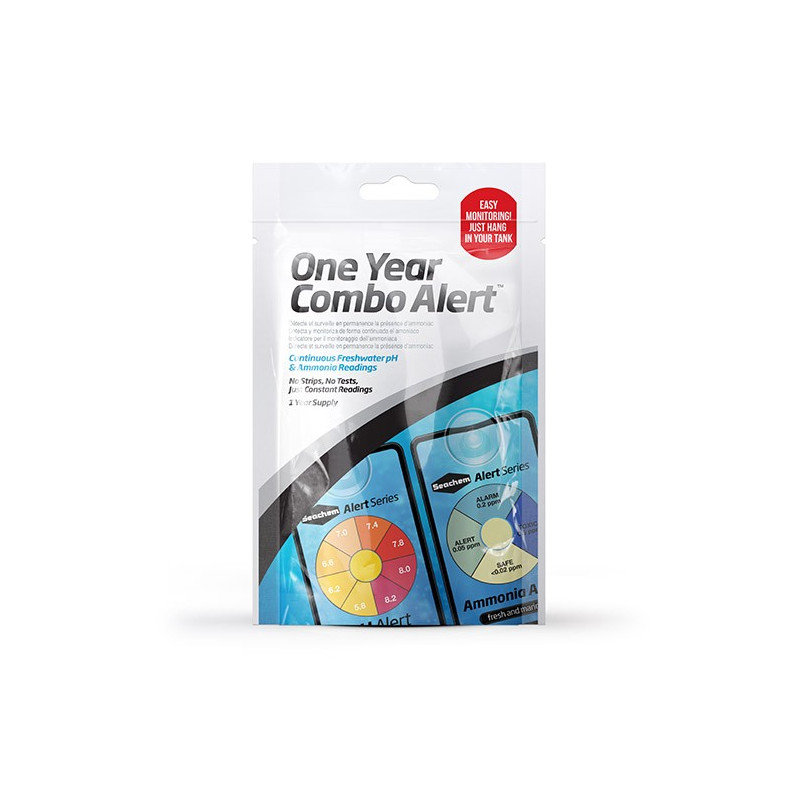 Seachem One Year Alert Combo