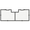 Red Sea Customizable DIY Aquarium Net Cover 24 X 24