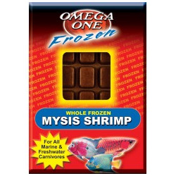 Omega one Frozen Mysis Shrimp -3.5 oz cube