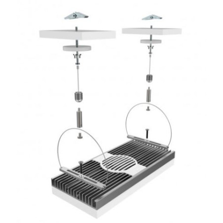 AI EXT Single Module Hanging Kit -Black