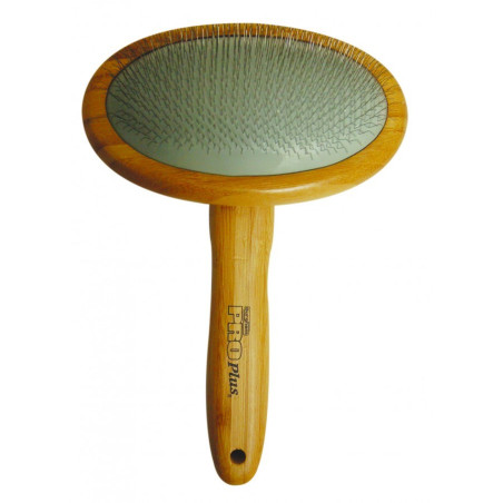 PRO PLUS Bamboo Soft Slicker Brush -LARGE