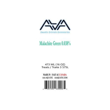 AAA Aquatic Malachite Green 16oz (473ml)