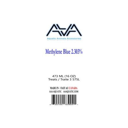 AAA Aquatic bleu de méthylène 16oz (473ml)