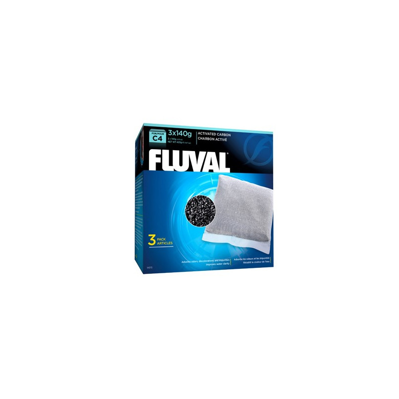 Fluval C4 Activated Carbon - 3 Pack