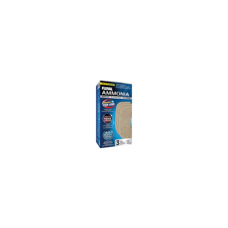 Fluval 107/207 Ammonia Remover - 3 pack