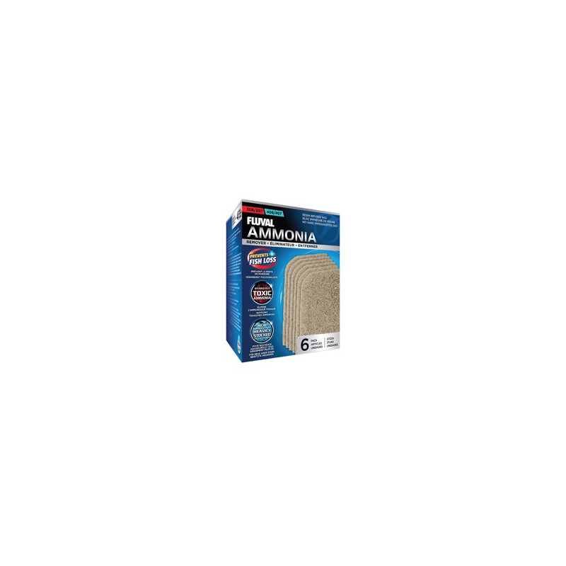 Fluval 307/407 Ammonia Remover - 6 pack
