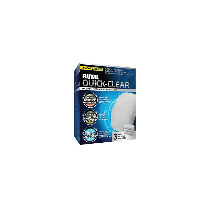 Fluval 107/207 Quick-Clear - 3 pack