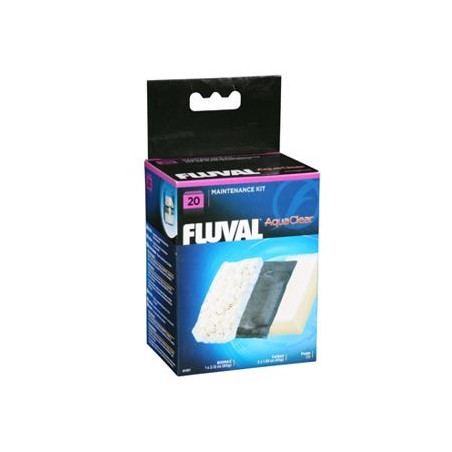 Fluval Media Maintenance Kit For AquaClear AC30 Power Filter - 3-Stage Filtration