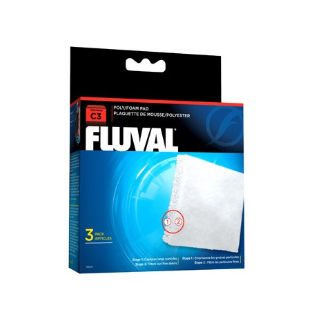 Fluval C3 Poly/Foam Pad