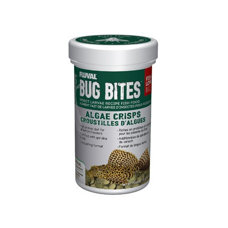 Fluval Bug Bites Algae Crisps - 100 g
