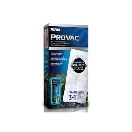 Fluval ProVac Dual Density Filter Pad - 4 pack