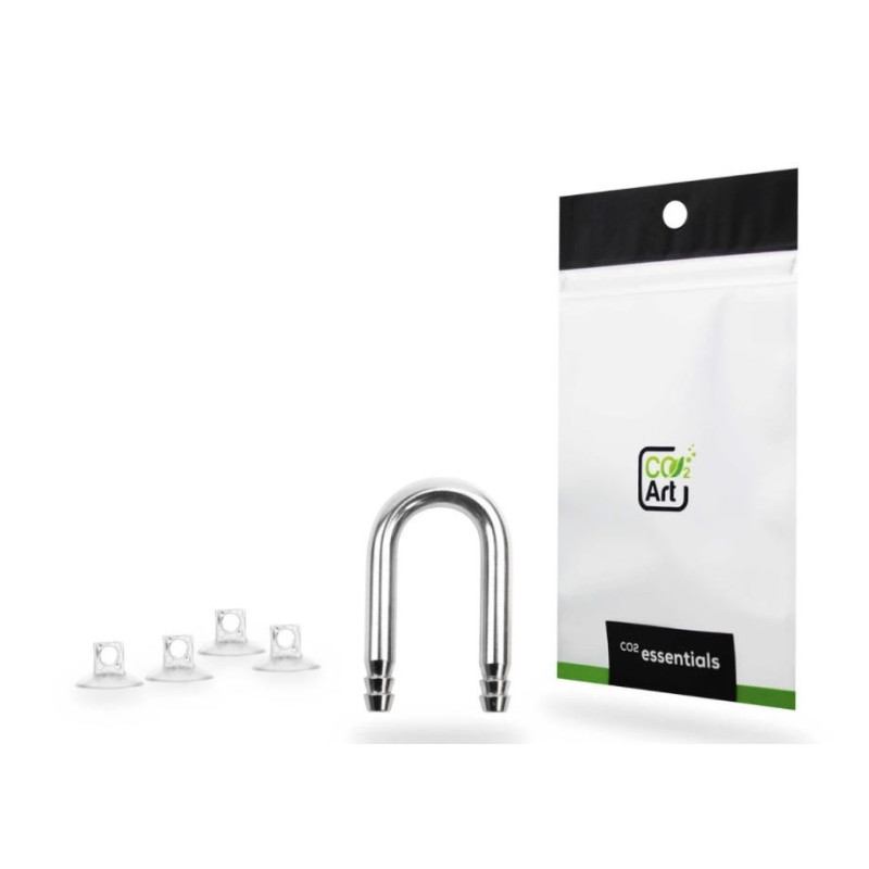 Co2 Art U-Bend U-Bend SS Tubing Connector -Small