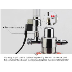 Aquarium DIY CO2 Generator System with selenoid