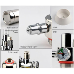 Aquarium DIY CO2 Generator System with selenoid