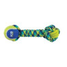 K9 Fitness by Zeus Double Tennis Ball Ballistic Nylon Twist Tug 12''