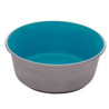 Dogit Stainless Steel Non-Skid Dog Bowl - Blue - 1.15 L (39 fl.oz.)