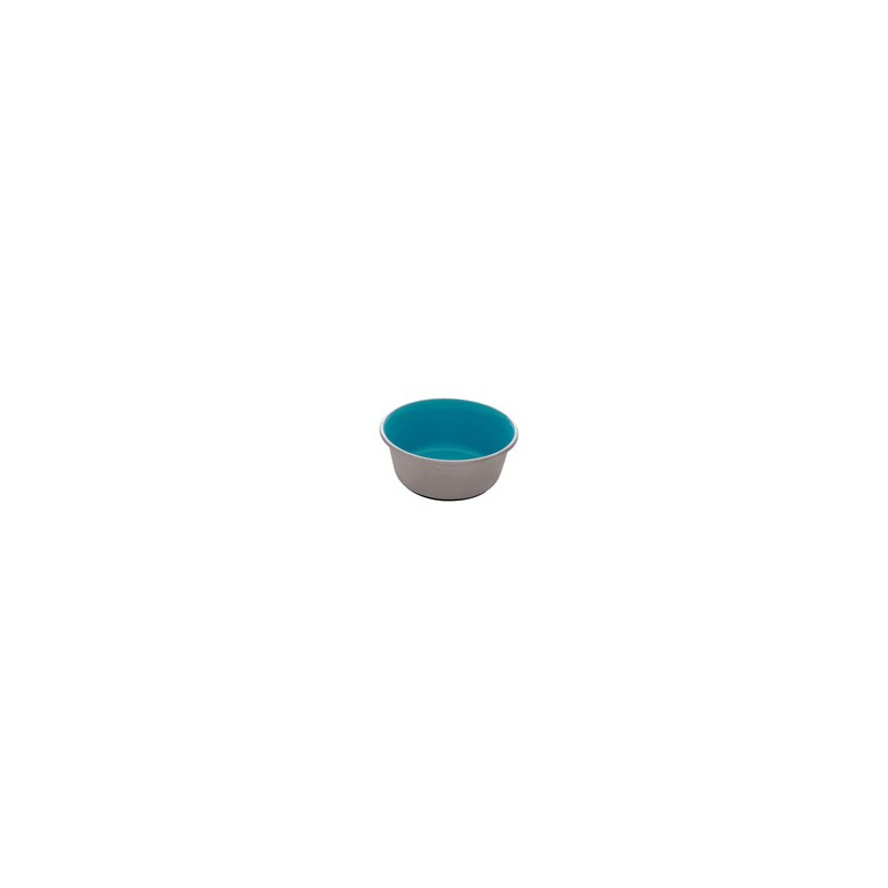 Dogit Stainless Steel Non-Skid Dog Bowl - Blue - 350 ml (11.8 fl.oz.)