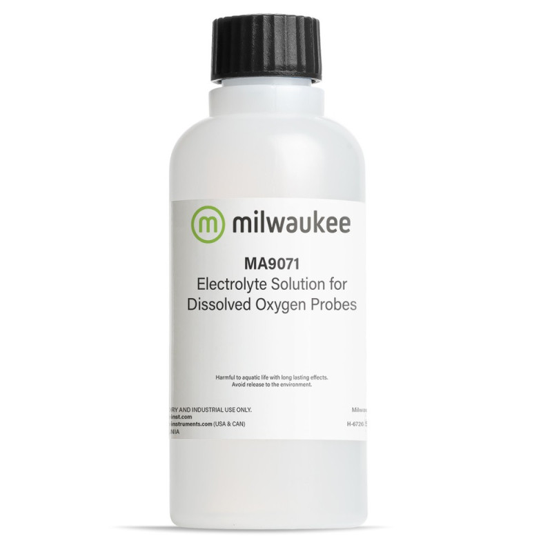 Milwaukee MA9071 Oxygen Electrolyte Solution -230ML