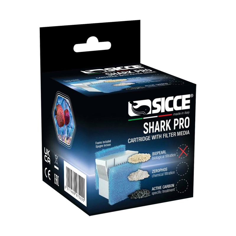 Sicce Shark Pro Biopearl with Sponge