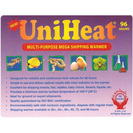 UNIHEAT 96+ HOURS SHIPPING WARMER