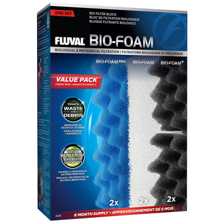 Fluval Bio-Foam Value Pack for Fluval 306/307