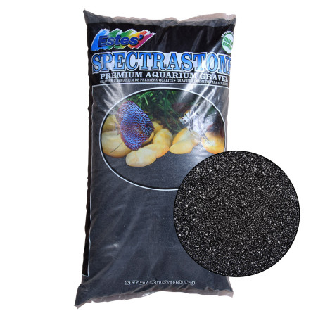 ESTE'S Stoney River Premium Aquarium Sand - Black - 25 lbs
