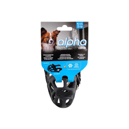 Dog Muzzle – Alpha by Zeus -size 1