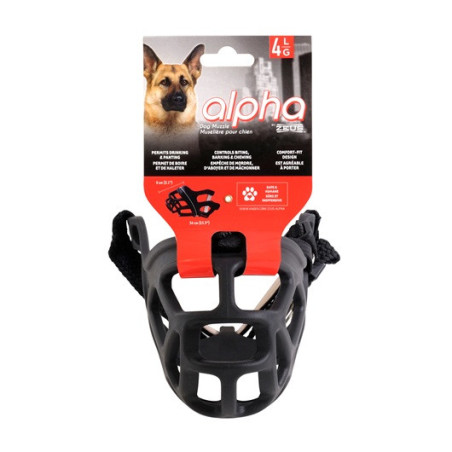 Dog Muzzle –size 4 -Alpha by Zeus