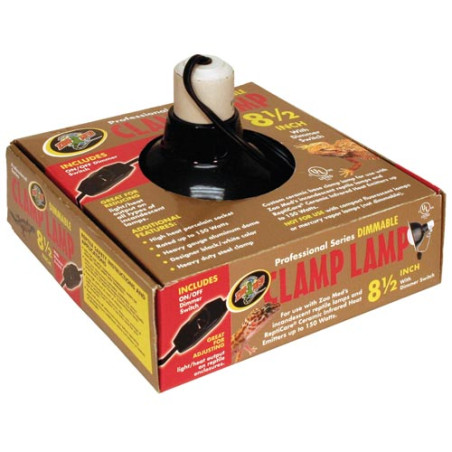 Zoo Med Professional Series Dimmable Clamp Lamp - 8.5"